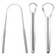 thumbnail image 1 of Combinación A+B Boca Pequeña+Boca Grande+Forma U Juego Raspador Lengua Limpiador Lengua Cuidado Bucal Raspador Lengua en Forma U para Raspar La Lengua Y Eliminar El Mal Aliento (en Caja Hierro), 1 of 9
