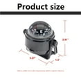 thumbnail image 3 of 1 Set Boat Compass Professional Direction Display Equipment Practical Simple Sailing Tool with Clear Displaying for Outdoor, 3 of 3