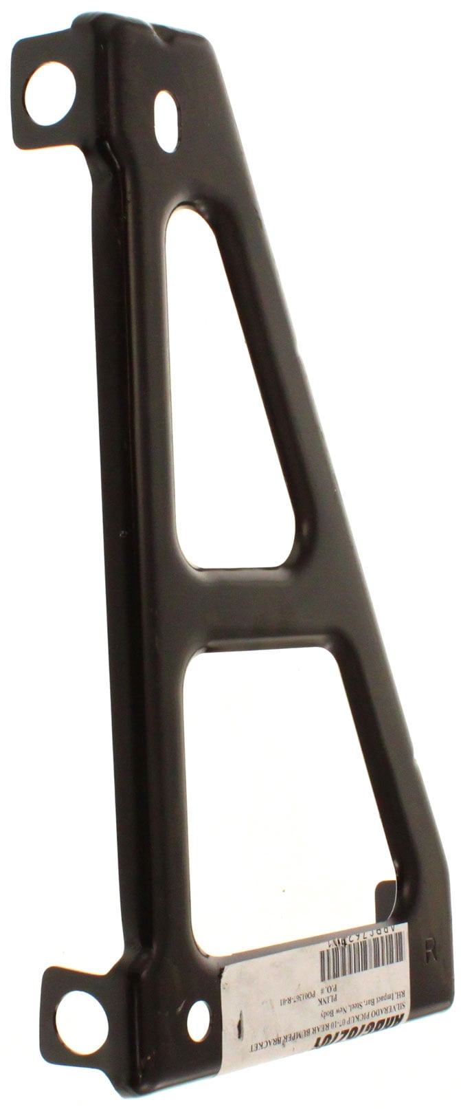 Replacement ARBC762701 Bumper Bracket Compatible For 2007-2013 GMC Sierra 1500 Chevrolet Silverado Rear, Right Passenger