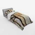 thumbnail image 2 of Ambesonne Autumn Bedding Set 3 Pcs, Tree in Abstract Woods, Twin XL, Orange Brown, 2 of 2