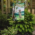 thumbnail image 2 of Carolines Treasures CK2553GF Under the Tree Weimaraner Flag Garden Size  Small multicolor, 2 of 3
