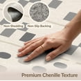 thumbnail image 6 of ODIKA 5'x7' Beige Gray Geometric Hygge Design Washable Area Rug Modern Abstract Pattern with Smoke Taupe Easy Care, Non-Shedding, Pet Friendly, for Small Living Room, Bedroom, 6 of 7