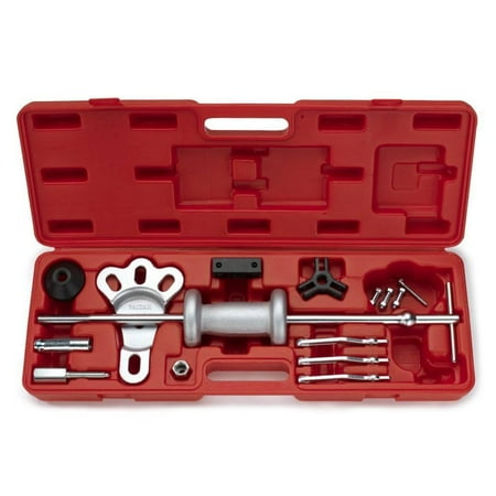 Chromed Steel Slide (Neiko 02236A Automotive Slide Hammer Puller Set | Steel T-handle | Chrome Vanadium Steel Attachments |)