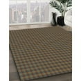 thumbnail image 3 of Ahgly Company Machine Washable Indoor Round Transitional Sepia Brown Area Rugs, 4' Round, 3 of 7