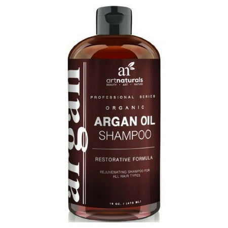 Art Naturals Organic Daily Argan Oil Sulfate Free Shampoo, 16