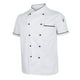 thumbnail image 5 of Chaqueta de Chef Uniforme Manga Corta Hotel Cocina Sunnimix Cook Coat L Blanco, 5 of 8