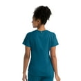 thumbnail image 2 of Grey's Anatomy GRST011 Women's Emma Scrub Top Bahama 5XL, 2 of 2