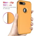 thumbnail image 5 of Diverbox for iPhone 8 Plus Case iPhone 7 Plus Case [Shockproof] [Dropproof] [Dust-Proof],Heavy Duty Protection Phone Case Cover for Apple iPhone 8 Plus & 7 Plus (Yellow), 5 of 7