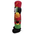 thumbnail image 4 of Northlight LED Lighted Inflatable Soldier Nutcracker Outdoor Christmas Decoration - 4.25', 4 of 6