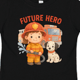 thumbnail image 4 of Inktastic Future Hero Firefighter Kids Cute Design Boys or Girls Toddler T-Shirt, 4 of 5
