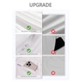 thumbnail image 6 of Mens 5" Cotton Sweat Shorts with 3 Zipper Pockets & Elastic Waist Drawstring for Casual Running Lounge Gym, 6 of 8