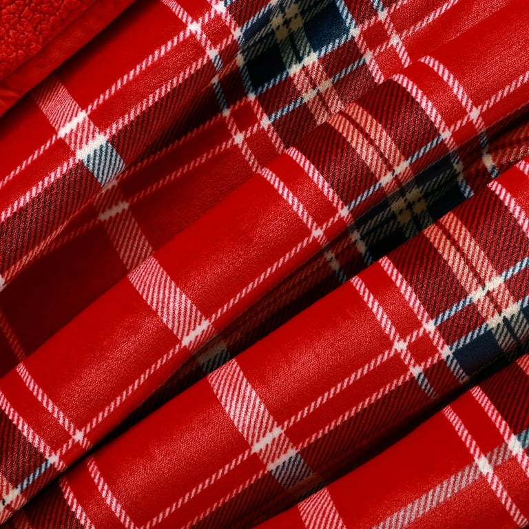 Red plaid blanket walmart new arrivals