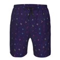 thumbnail image 3 of Balery Mathematical Symbols Traje de Baño Estilo Hawaiano para Hombre, Shorts de Secado Rápido con Bolsillos-XX-Large, 3 of 6