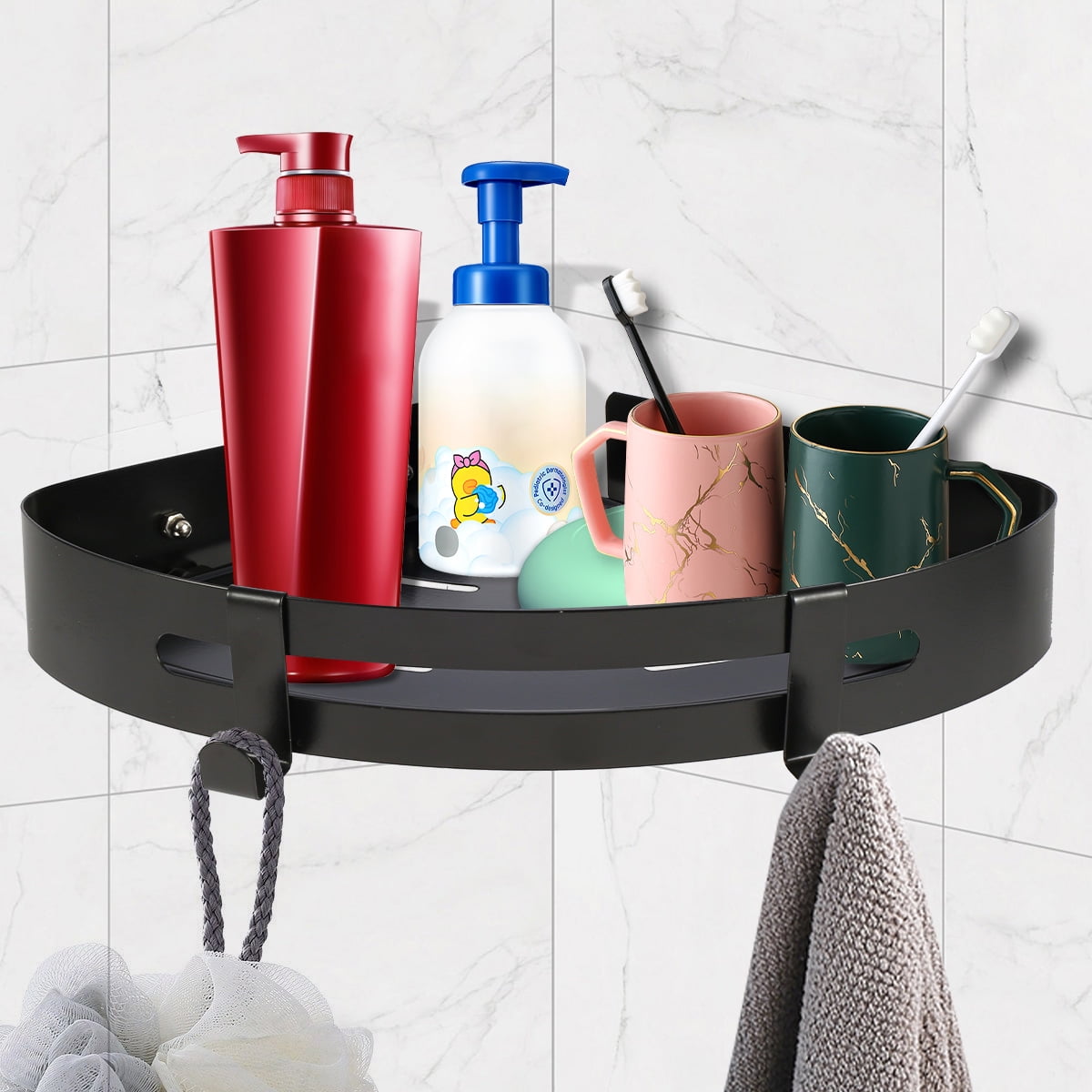 Bathroom Corner Shower Shelf Corner Shower Caddy Wall Mounted Corner