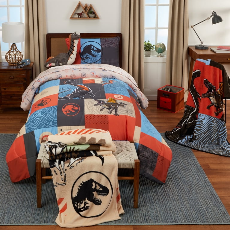 Jurassic World 2-Piece Reversible Comforter Set, Twin/Full photo 2