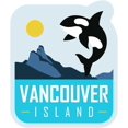 thumbnail image 1 of Vagabond Heart Vancouver Island Weatherproof Vinyl Sticker, 1 of 8