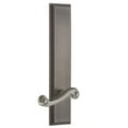 thumbnail image 2 of Grandeur Carnew_Tp_Dd_Na Carre Solid Brass Tall Plate Rose Right Handed Dummy Door Lever, 2 of 6