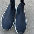 thumbnail image 4 of Balenciaga Speed Runners Sock Black/White Heel, 4 of 4