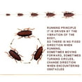 thumbnail image 4 of TIELUTT Horrible Moving Cockroach Electricity Cockroach Toy Prank Toy for Toddlers 3-4 Toddler Climbing Hund Board Math Toddler for Refrigerator Multiplication Table, 4 of 8
