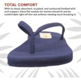 thumbnail image 3 of Flojos Ladies Fiesta Sandal, Navy - Size 9, 3 of 9