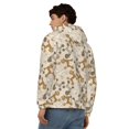 thumbnail image 4 of Kdxio Cartoon Poodle Dog Print Men Hoodies Casual Hoodies for Men with Zip Pockets Full Zip Long Sleeve Sweatshirt Sports Hooded Jacket-X-Large, 4 of 5