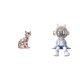 thumbnail image 1 of Escultura De Felino, Figura Decorativa, Adorno Artístico Para Chimenea, Estantería, Entrada, Sala De Estar, Decoración Del Hogar, Estilo Nórdico, 1 of 8