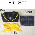 thumbnail image 5 of Juego Kujikawa Rise peluca Cosplay Persona 4 uniformes dorados JK traje de marinero para mujer disfraz de Halloween Jyoshi Koukousei, 5 of 5