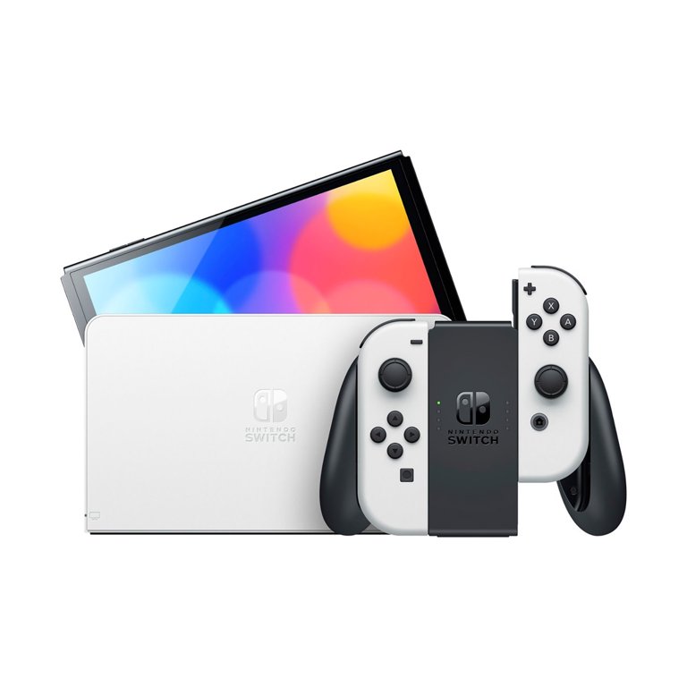 Nintendo Switch Bundle: Nintendo Switch OLED White Joy-Con + MGC Switchplate  Wireless Controller + Plants vs. Zombies Nintendo Switch 