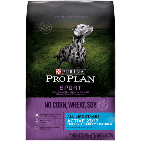 Purina Pro Plan High Protein Dry Dog Food, SPORT Active 27/17 Turkey & Barley Formula - 33 lb.