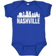 thumbnail image 3 of Inktastic Nashville Skyline Grunge Boys or Girls Baby Bodysuit, 3 of 5