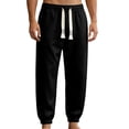 thumbnail image 6 of VEXRO Jogger Pants for Men Casual Loose Fit Elastic Waisted Drawstring with Pockets Soft Fleece Sweatpants, 6 of 8