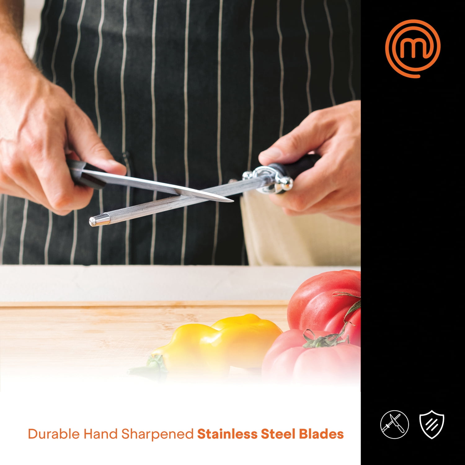 Buy MasterChef 15Piece Knife Set Plus Knife Block Online at Lowest