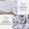 thumbnail image 5 of Flannel Sheets King Size - 100% Cotton Brushed King Size Sheets Set - Deep Pockets 16 Inches Bed Sheets - All Seasons Breathable & Extra Soft - Warm & Cozy, 4 Piece, Dry Winter, 5 of 7