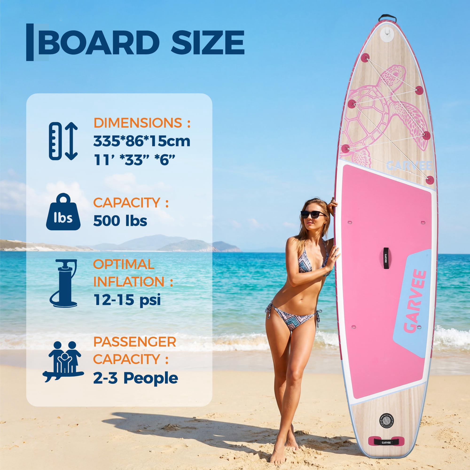 Inflatable Stand Up Paddle Boards with SUP Accessories for Adults & Youth of All Skill Levels