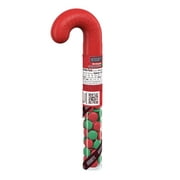 Hershey's Hershey-Ets Candy Coated Milk Chocolate Christmas Candy, Plastic Cane 1.4 oz