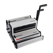 WW2018 Iron Ring (3: 1) & Iron Ring (2: 1) Large Floor Multi-Function Binding Machine 2 In One Office Desktop Binding Machine ,Easy to Operate