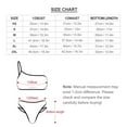 Sexy Check Micro Bikinis Set Black and White Contrast Thong Bikini