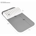thumbnail image 3 of Large Knife Mat, Soft-Grip In Drawer Knife Organizer for 12 Knives, Non-Slip Kitchen Drawer Storage, Space Saving Knife Block Alternative, Premium, 3 of 4