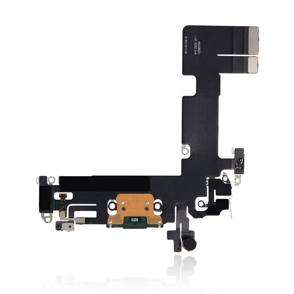 Replacement Charging Port Flex Cable Compatible For iPhone 13 (Premium) (Green)