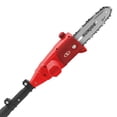 thumbnail image 3 of Sun Joe 20VIONLT-PS8-RED Cordless Telescoping Pole Chain Saw | 8-inch | 2.5-Amp | 20-Volt (Red), 3 of 5