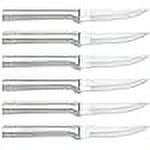 Rada Cutlery Heavy Duty Paring Knife, Silver Handle, Pack of 6