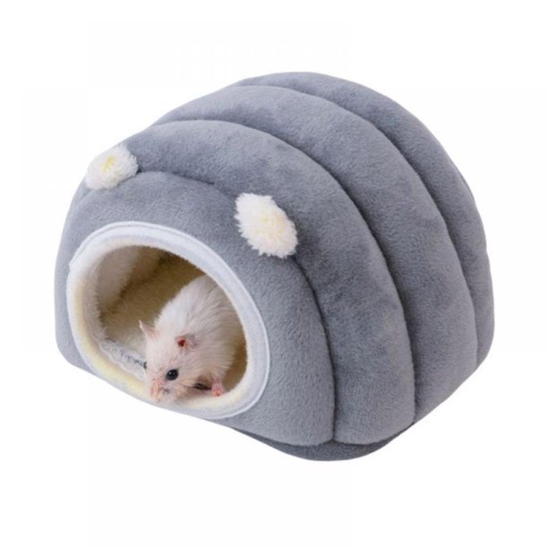 Rat Hamster Warm Bed House Cusion Fleece Hut Hanging Hammock Cute Toy
