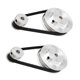 thumbnail image 2 of Aluminum GT2 Timing Pulley & Belt System, 2 Sets with 20T 60T Synchronous Bore, 2 of 5