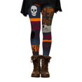 thumbnail image 5 of Leggings For women Mummy Skull Print 4-Way Stretch Casual Fashion Tummy Control Leggings, 5 of 6