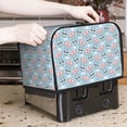 thumbnail image 7 of Yiaed Cute Panda Flying in the Sky Print Two Slice Bread Machine Cover, Universal Size Kitchen Appliance Cover for Bread Machine,Bread Machine Cover, 7 of 7