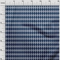 thumbnail image 2 of oneOone Cotton Poplin Twill Navy Blue Fabric Argyle Check Craft Projects Decor Fabric Printed By The Yard 56 Inch Wide, 2 of 4