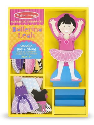 melissa and doug ballerina magnetic dress up