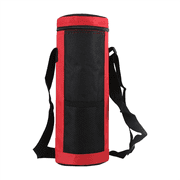 XIPYYKM Insulated Wine Bag Water Bottle Carrier Portable Wine Cooler Bag Padded Protection Tote Bag with Shoulder Strap for Travel Picnic Purse