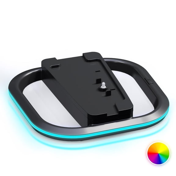 Vertical Stand for PS5/PS5 Slim/Playstation 5 Pro Consoles, Playstation 5 Vertical Holder with 7 RGB Lights and a Screw