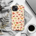 thumbnail image 6 of Cute Fruit Pattern Phone Case, Colorful Watermelon, Kiwi, Peach, Cherry iPhone Cover, Playful Summer Fruit Design for iPhone 16 15 14 13 12 11 Pro Max Mini Plus, 6 of 6